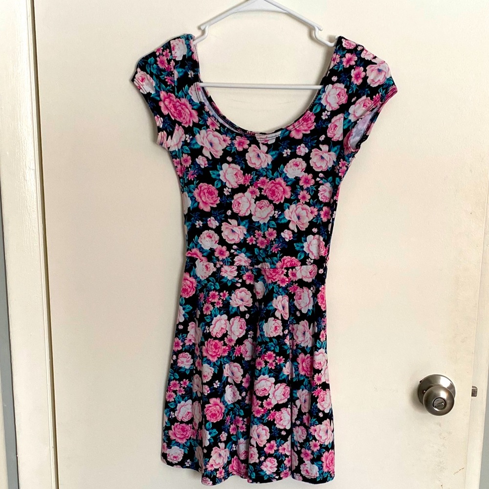 Floral Mini Sun Dress